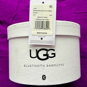 UGG Bluetooth furry (fake) earmuff headphones.,